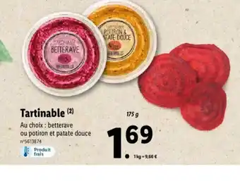 Tartinable