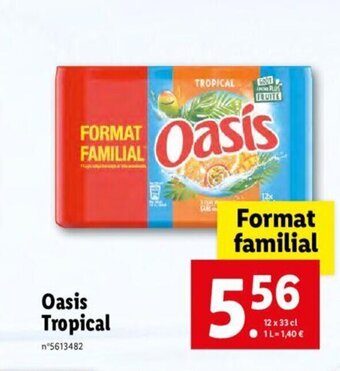 Lidl Oasis Tropical offre