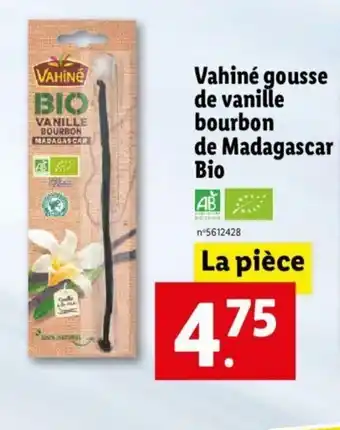 Lidl Vahiné Gousse de Vanille offre