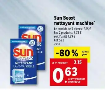 Lidl Sun Boost offre