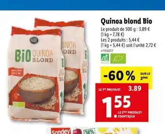 Quinoa Blond Bio