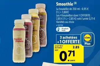 Lidl Smoothie offre