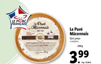 Lidl Le Pavé Måconnais offre