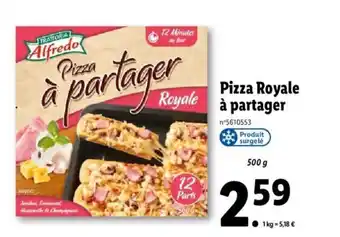 Pizza Royale A Partager