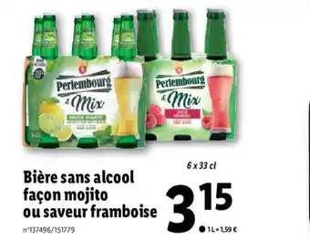 Lidl Biére Sans Alcool Facon Mojito Ou Saveur Famboise offre