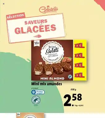 Lidl Mini Mix Amandes offre