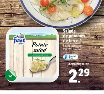 Lidl Salade De Pommes De Ferre offre