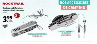 Lidl Couteau Multifonction Ou Couverts De Camping offre