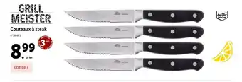 Lidl Couteaux A Steak offre
