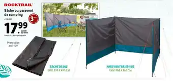 Lidl Bâtche Ou Paravent De Camping offre