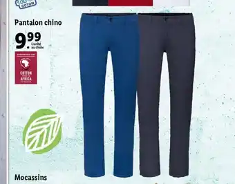 Lidl Pantalon Chino offre