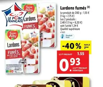Lardons Fumés