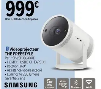 Carrefour Samsung vidéoprojecteur offre