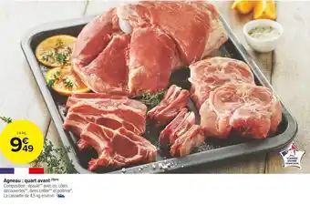 Carrefour Market Agneau : quart avant offre