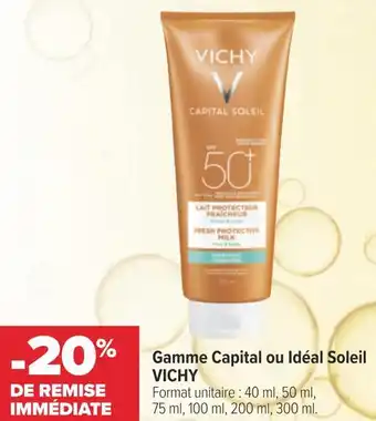 Carrefour Vichy bon plan sur la gamme capital ou idéal soleil vichy offre