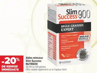 Nutreov bon plan sur les aides minceur slim success nutreov