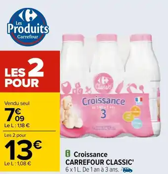 Carrefour Carrefour classic' croissance offre