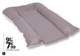 Carrefour Matelas à langer offre
