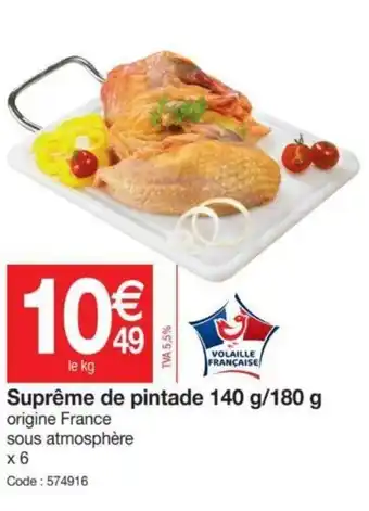 Suprême de pintade