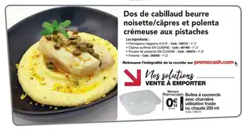 Promocash Boîtes à couvercle avec charniere offre