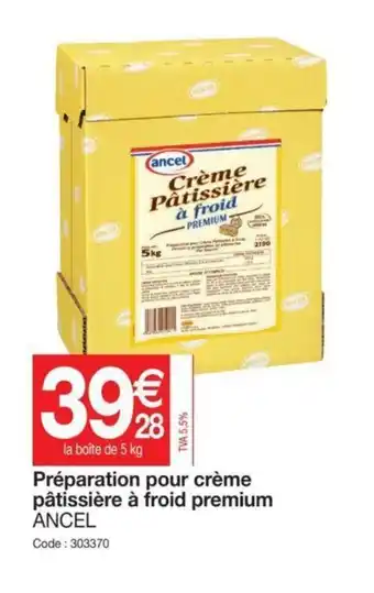 Promocash Préparation pour crème offre