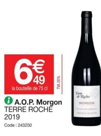 Promocash A.O.P. morgon offre