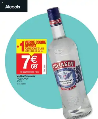 Promocash Vodka premium offre