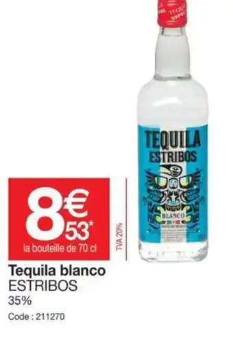 Promocash Tequila blanco offre