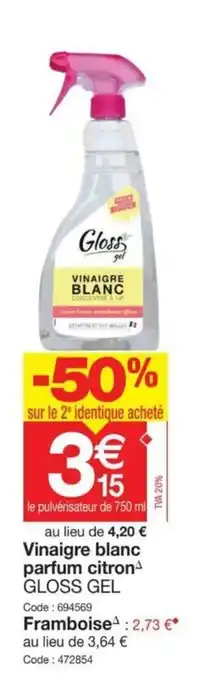 Promocash Vinaigre Blanc Parfum Citron offre