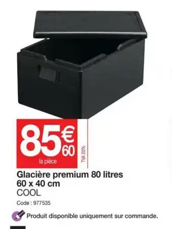 Promocash Glacière Premium 80 Litres offre