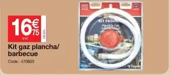 Promocash Kit Gaz Plancha/Barbecue offre
