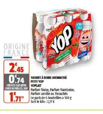 Coccimarket Yaourt à Boire Aromatisé offre