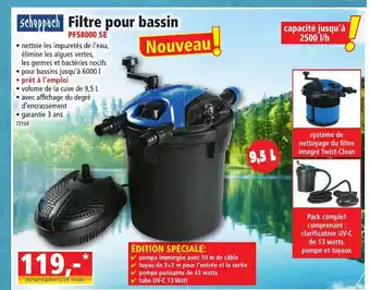 Norma Filtre Pour Bassin offre