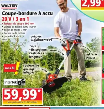 Norma Coupe-Bordure à Accu offre