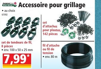 Norma Accessoire Pour Grillage offre