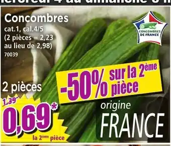 Norma Concombres offre