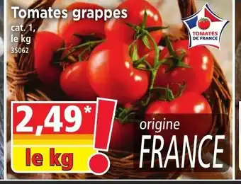 Norma Tomates Grappes offre