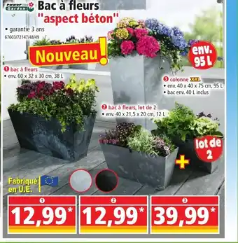 Norma Bac à Fleurs offre