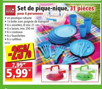 Norma Set de Pique-Nique offre