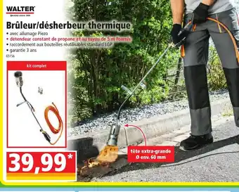 Norma Brûleur/Désherbeur Thermique offre