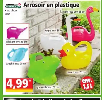 Norma Arrosoir En Plastique offre
