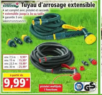 Norma Tuyau d'Arrosage Extensible offre