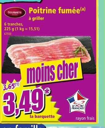 Norma Poitrine Fumée offre