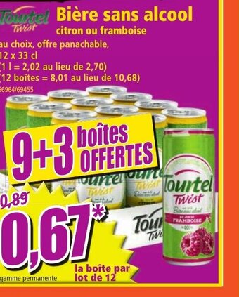 Norma Bière Sans Alcool offre