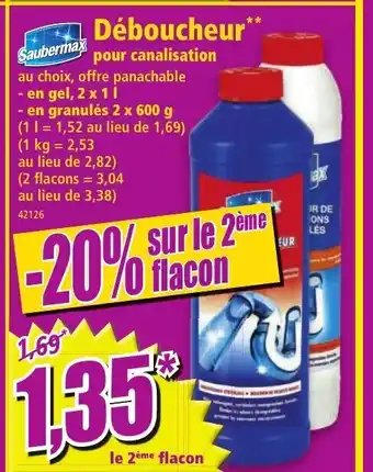 Norma Déboucheur offre