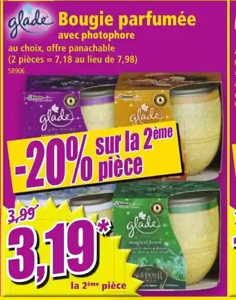 Norma Bougie Parfumée offre
