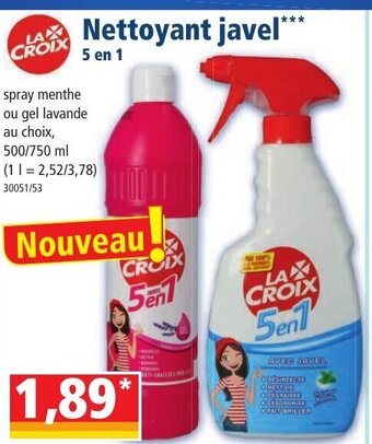 Norma Nettoyant Javel offre
