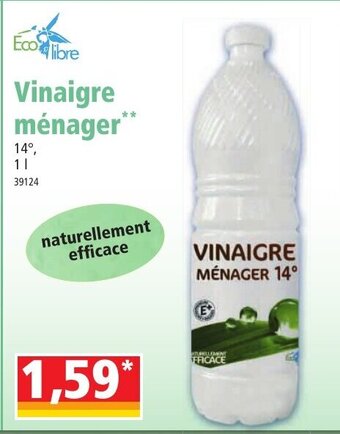 Norma Vinaigre Ménager offre