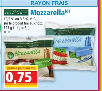 Norma Mozzarella offre