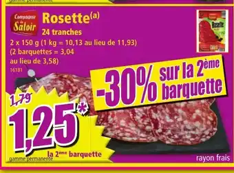 Norma Rosette 24 tranches offre